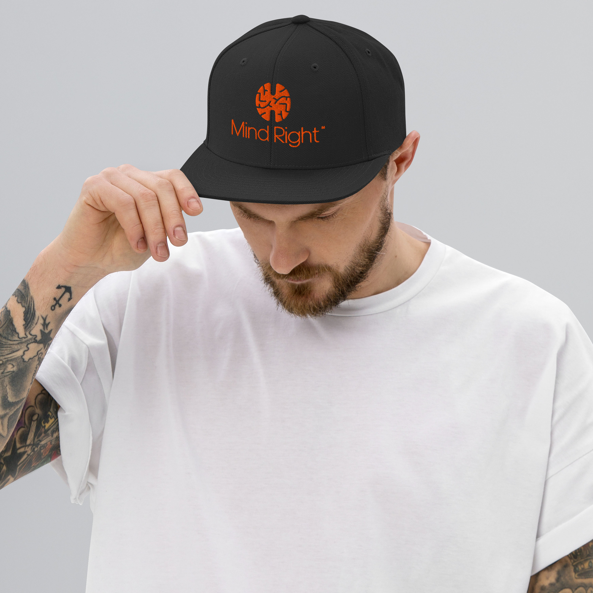 Mind-Right Snapback Baseball Cap